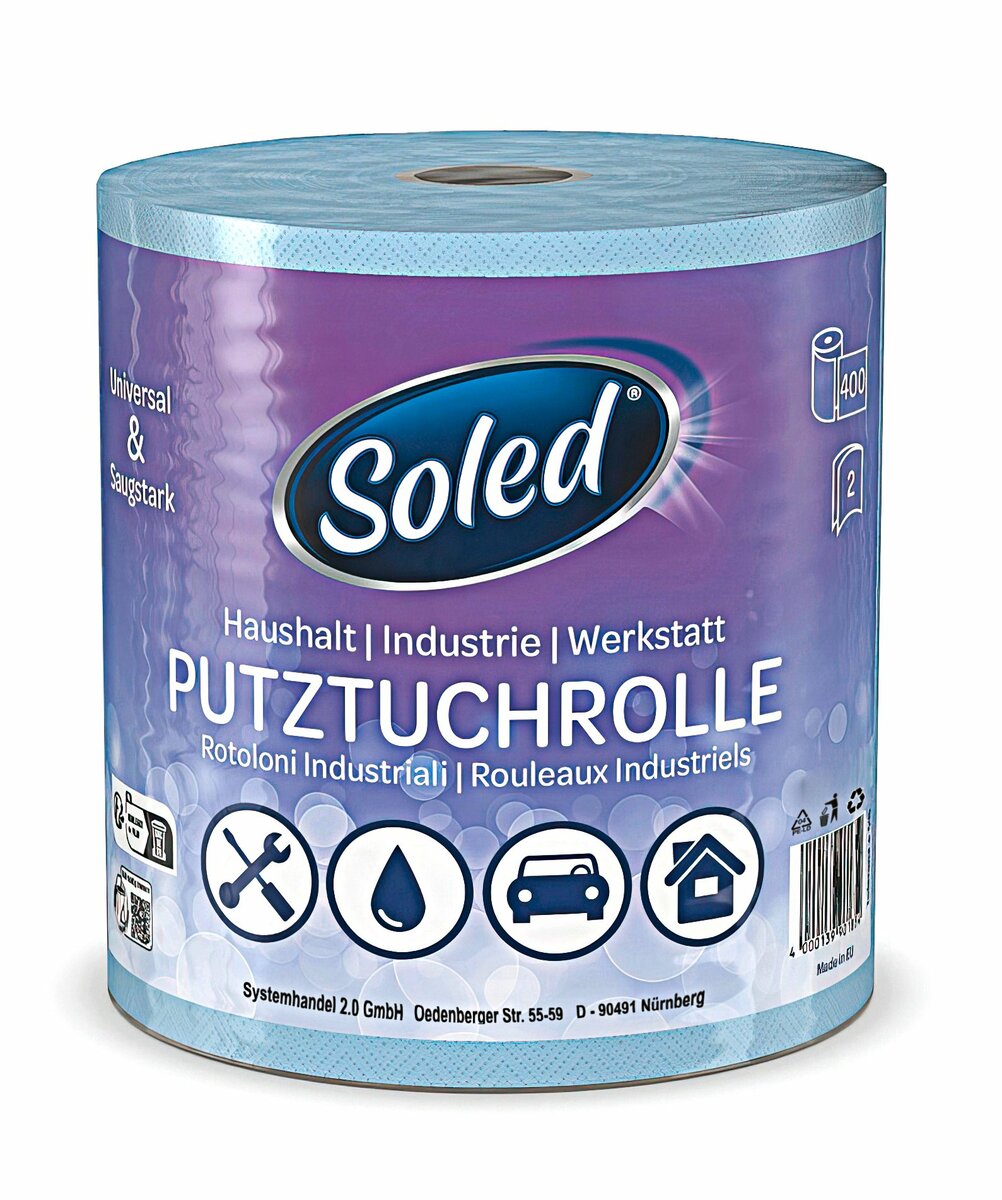 Bild 1 von XXL-Putztuchrolle  400 Blatt