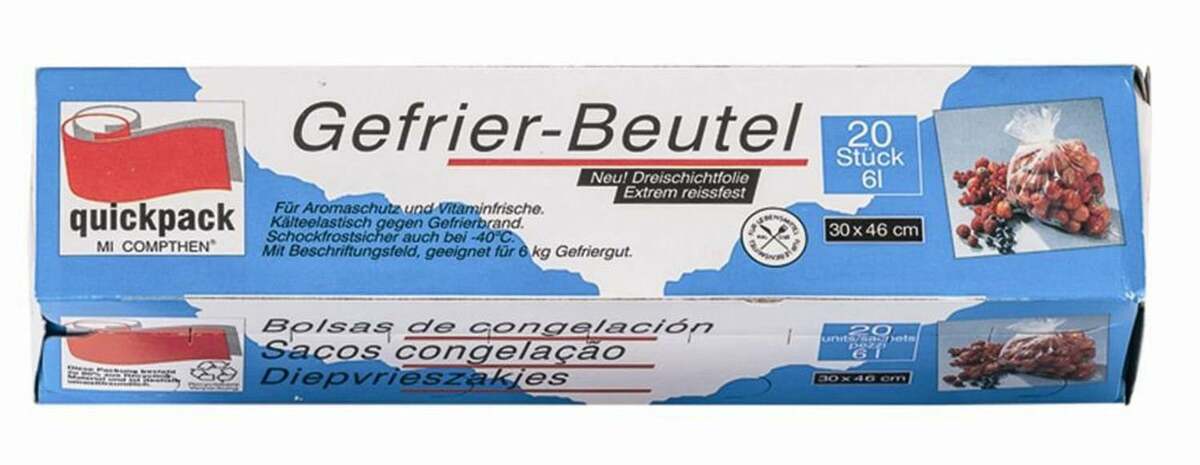 Bild 1 von Gefrierbeutel ca. 6 Liter