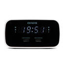 Bild 2 von Aiwa CRU-19BK Schwarz Radiowecker LED-Display USB Ladefunktion Dimmer