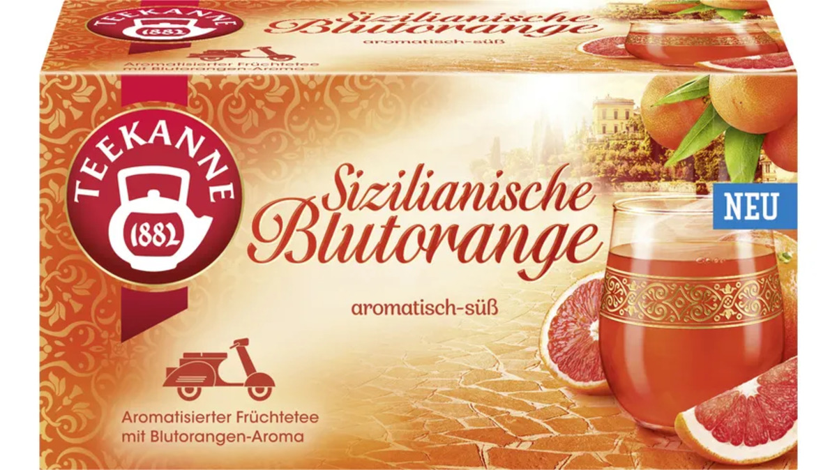 Bild 1 von Teekanne Früchtetee Sizilianische Blutorange