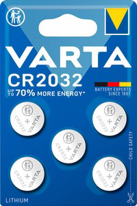 Knopfzellen  CR2032