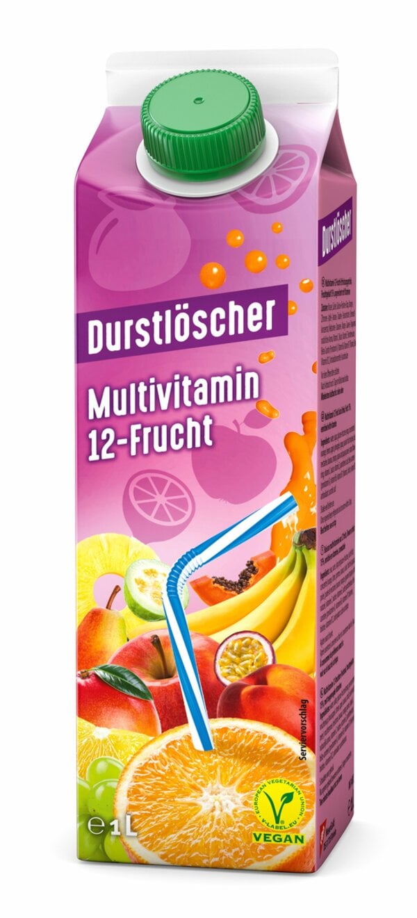 Bild 1 von Durstlöscher 'Multivitamin' 1 Liter