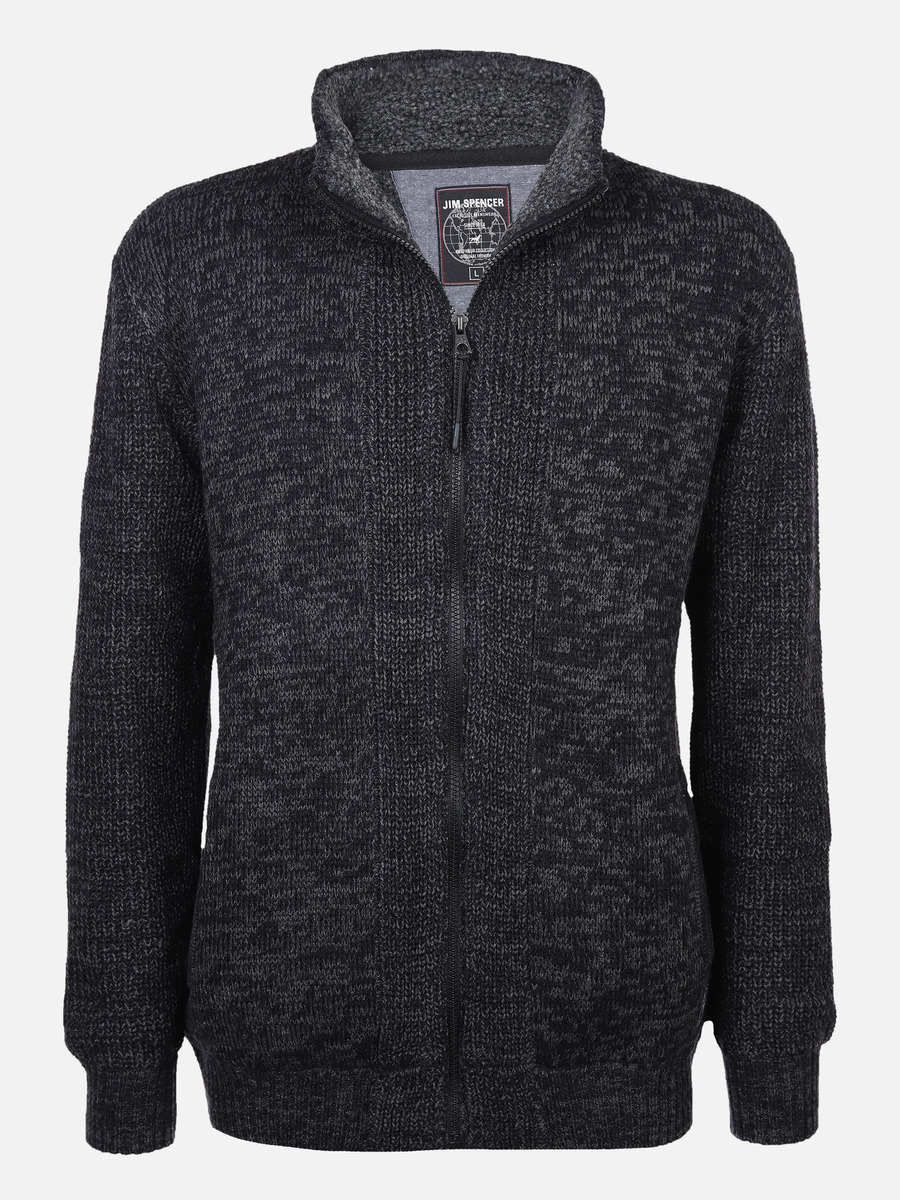 Bild 1 von Herren Strickjacke meliert
                 
                                                        Blau