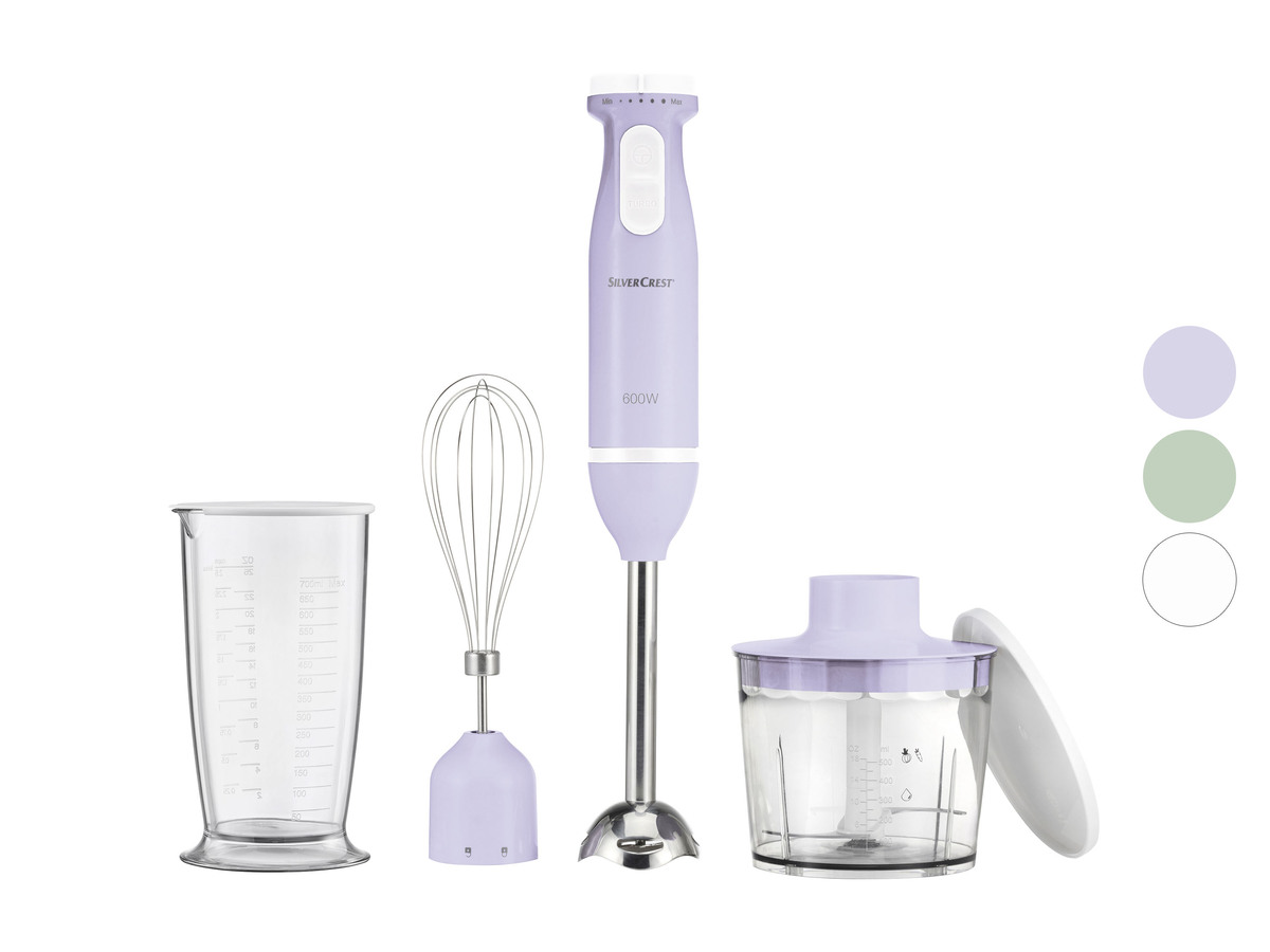 SILVERCREST® KITCHEN TOOLS StabmixerSet »SSMS 600 E6« von Lidl ansehen!