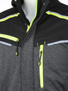 Bild 3 von Herren Softshelljacke mit Neondetails
                 
                                                        Grau