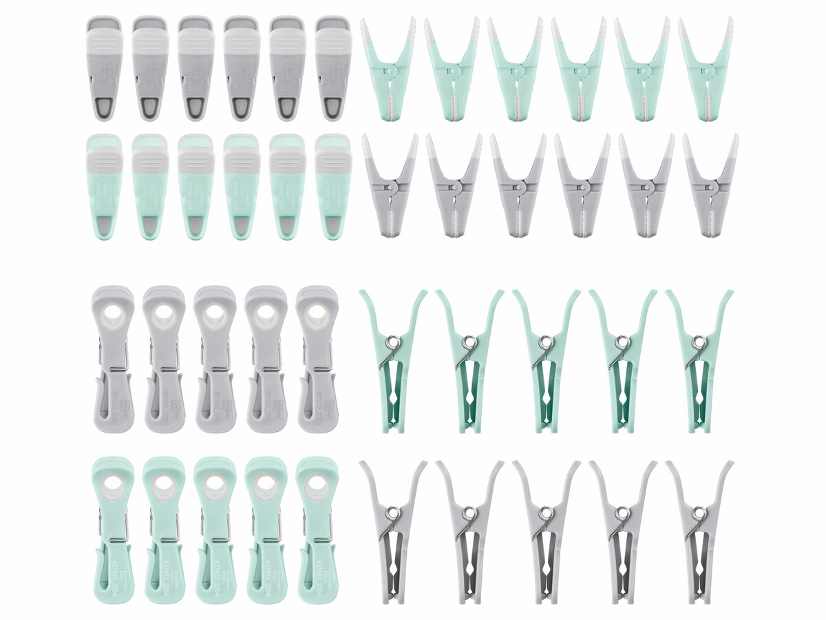 Bild 1 von LIVARNO home Spezialwäscheklammern 24er / 20er Set