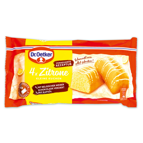 Bild 4 von Dr. Oetker 4 kleine Rührkuchen