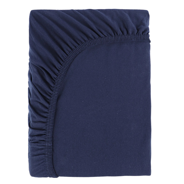 Bild 1 von Jersey-Spannbettuch im 2er Pack, 100x200cm
                 
                                                        Blau