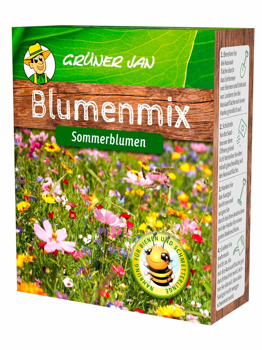 Bild 1 von Blumenmix-Saat 'Sommerblumen' für ca. 25 m²