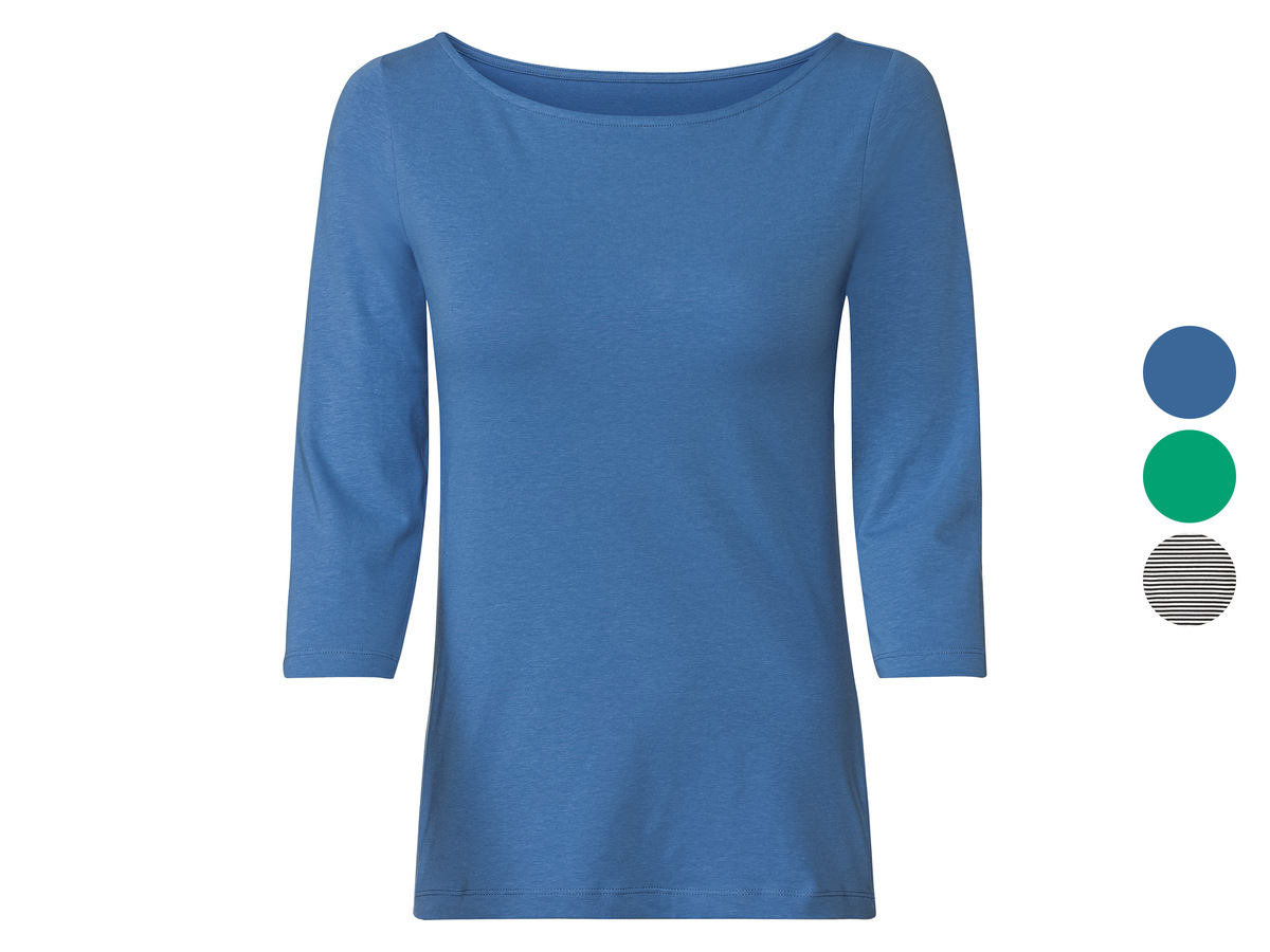 Bild 1 von esmara® Damen Langarmshirt mit hohem Baumwollanteil