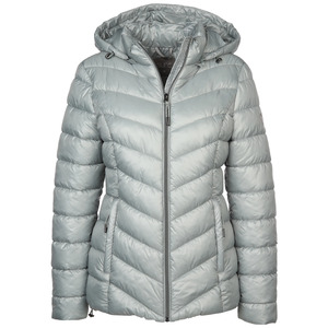 Damen Steppjacke  mit abnehmbarer Kapuze
                 
                                                        Grün