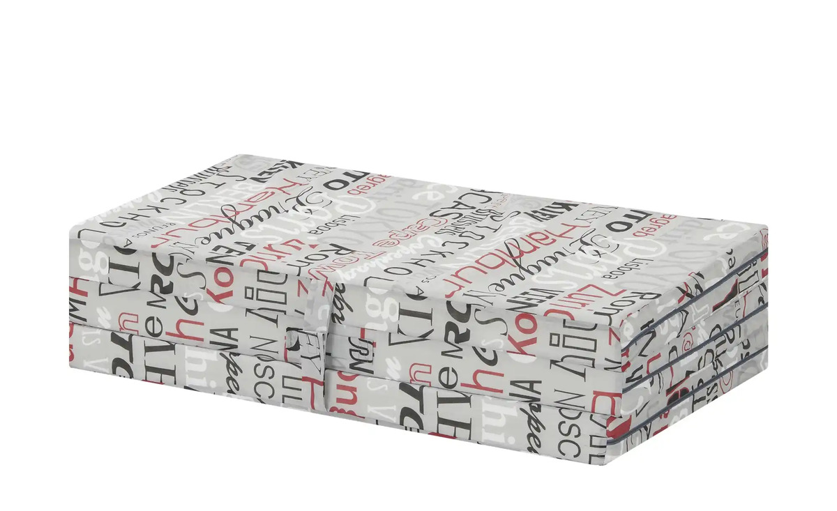 Bild 1 von Klappmatratze grau Maße (cm): B: 120 H: 30 Kindermöbel