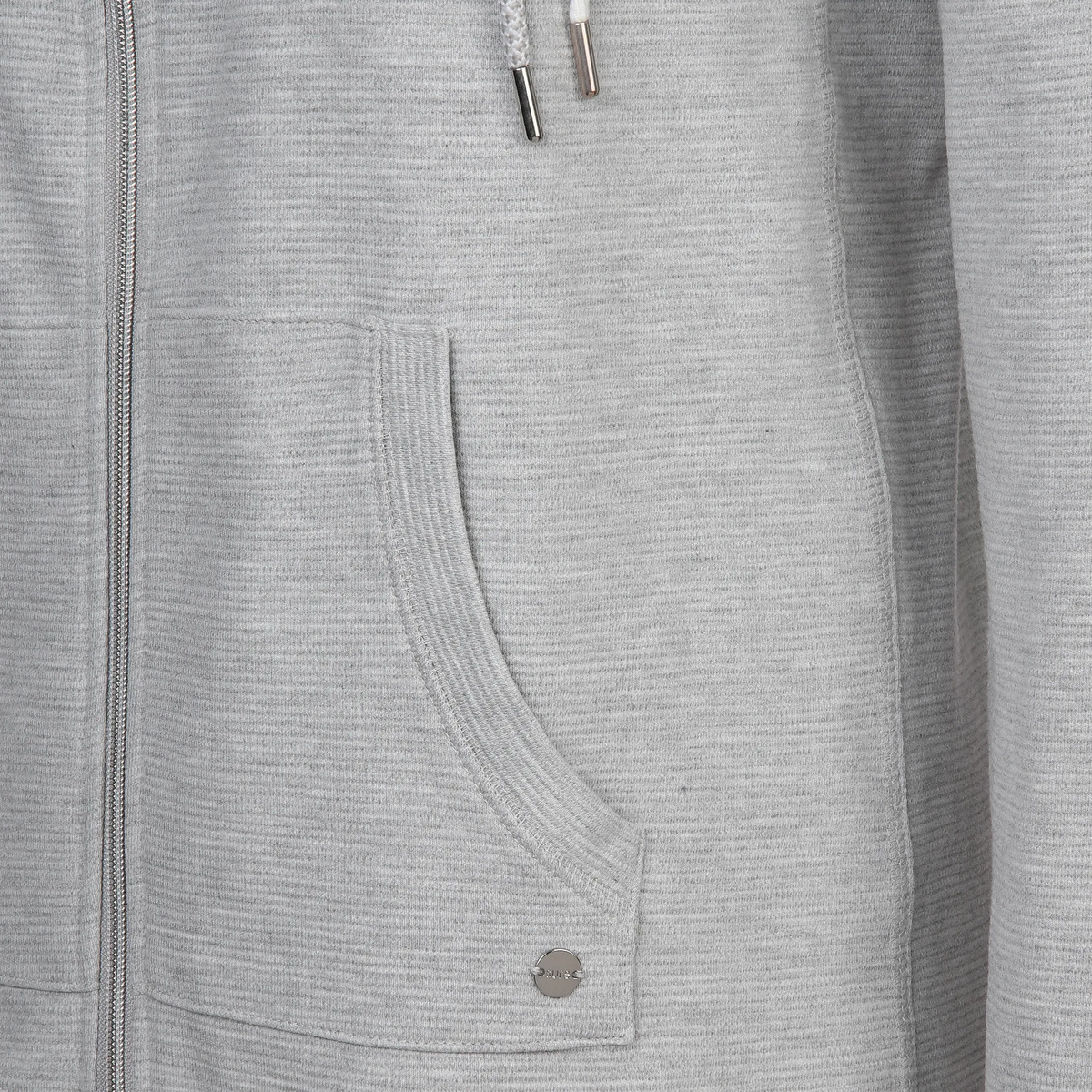 Bild 3 von Damen Sweatjacke mit Kapuze
                 
                                                        Grau