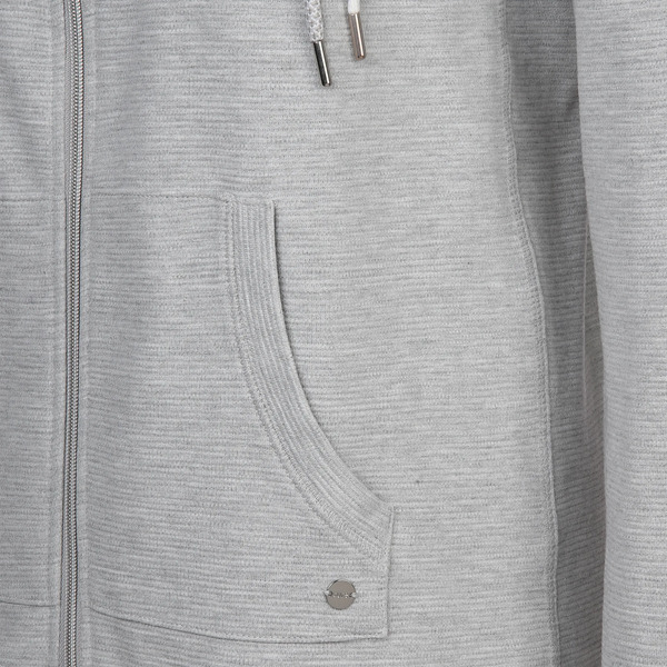 Bild 3 von Damen Sweatjacke mit Kapuze
                 
                                                        Grau