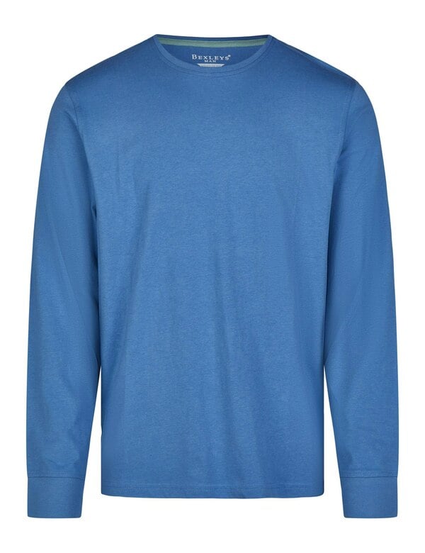 Bild 1 von Bexleys man - Basic Longsleeve in Unifarbe