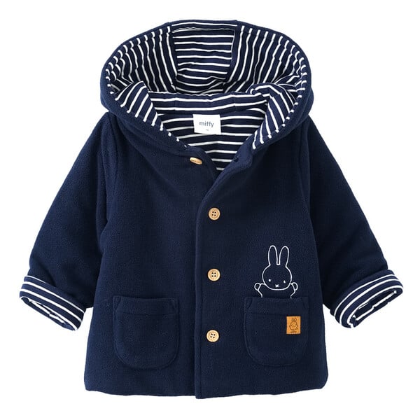 Bild 1 von Miffy Fleecejacke mit Kapuze DUNKELBLAU