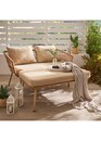 Bild 1 von MyFlair Gartenliege Liegesofa Mariane 2-Sitzer inkl. Hocker