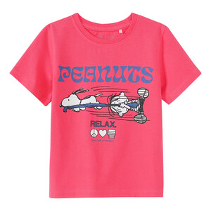 Peanuts T-Shirt mit Print PINK
