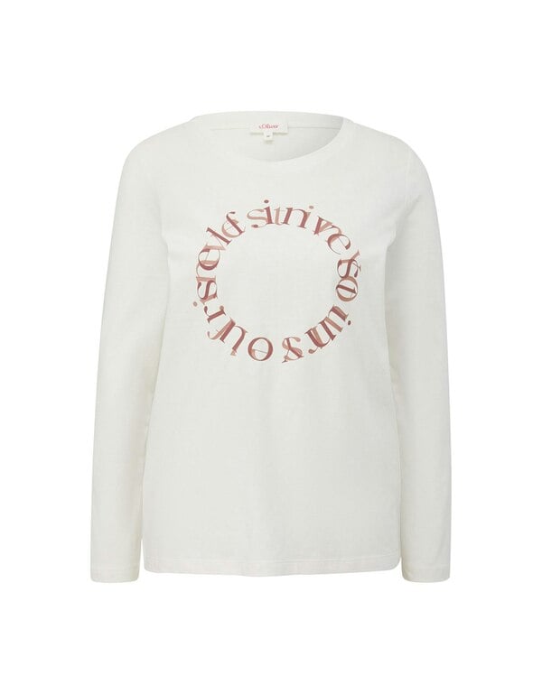 Bild 1 von s.Oliver - Longsleeve mit Statement-Print