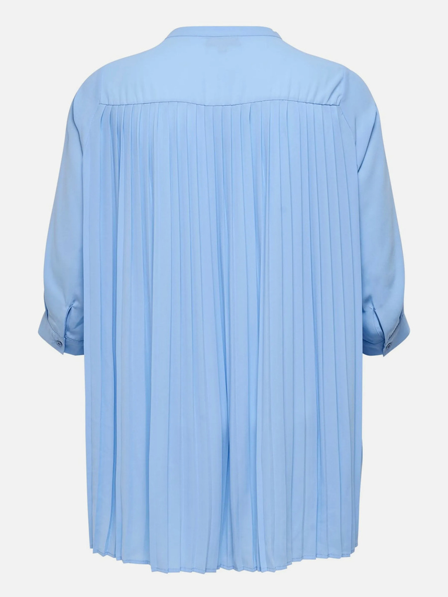 Bild 2 von Only Carmakoma CARFELIA 3/4 LONG PLI Bluse
                 
                                                        Blau