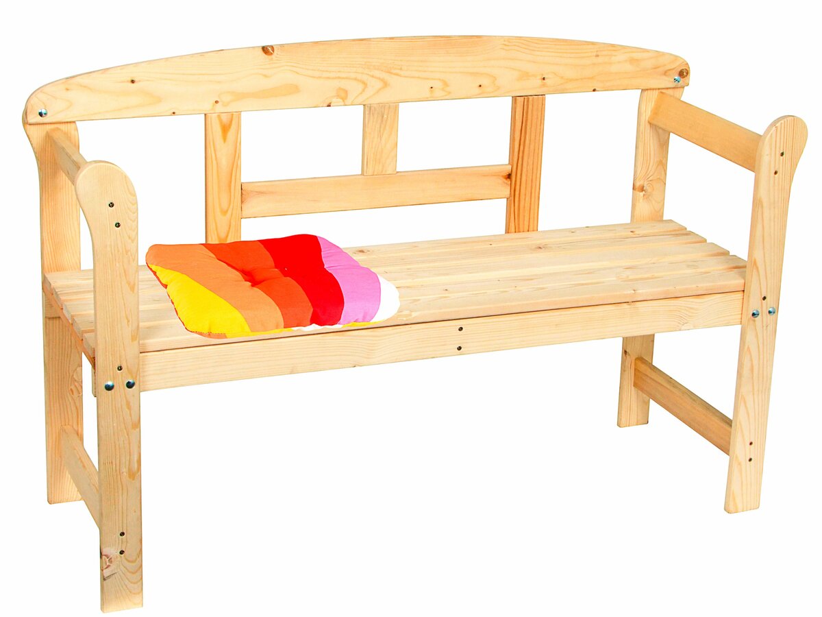 Bild 1 von Friesenbank naturbelassenes Holz