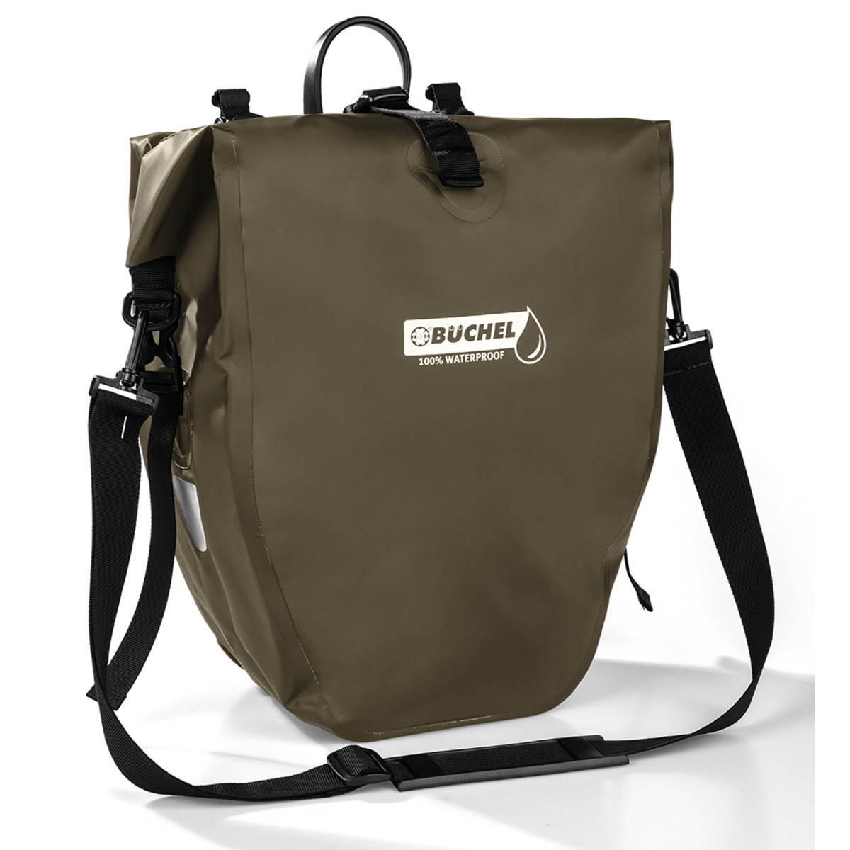 Bild 1 von Büchel Wasserdichte Fahrradtasche - Waldgrün