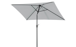 Schneider Schirme Sonnenschirm  Bilbao grau Maße (cm): B: 210 H: 228 T: 130 Garten