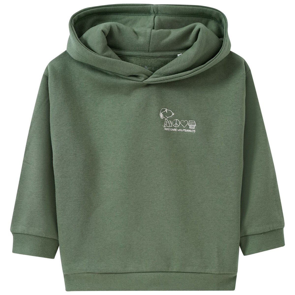 Bild 1 von Peanuts Hoodie mit Stickerei DUNKELGRÜN