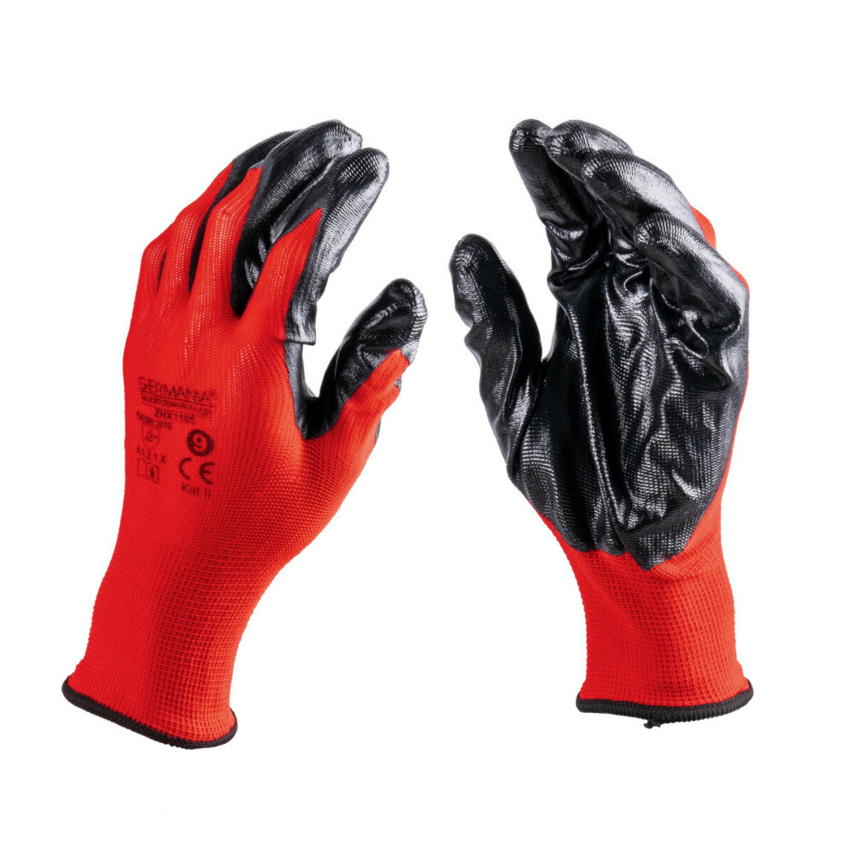 Bild 1 von Arbeitshandschuhe-Set Größe 9 in Rot