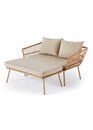 Bild 2 von MyFlair Gartenliege Liegesofa Mariane 2-Sitzer inkl. Hocker