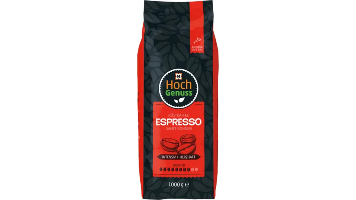 Bild 1 von HOCHGENUSS Kaffee Espresso Bohne