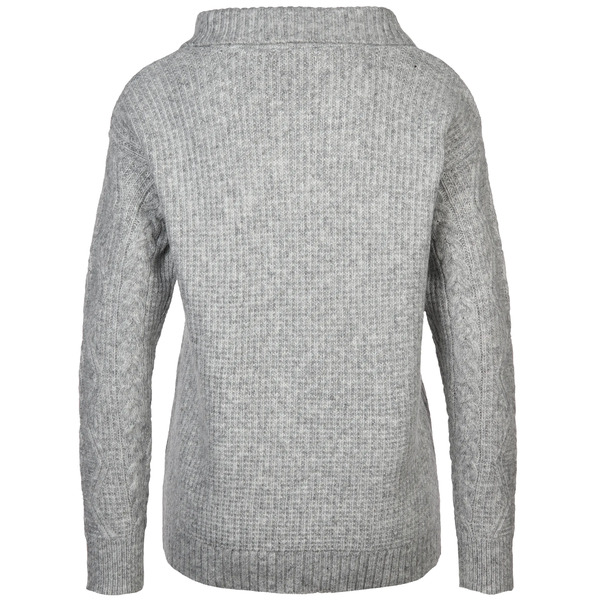 Bild 2 von Damen Stricktroyer meliert
                 
                                                        Grau