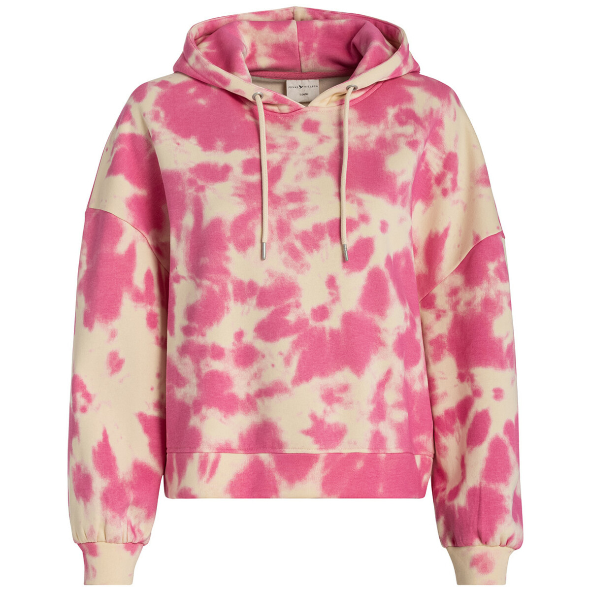 Bild 1 von Damen Hoodie in Tie-Dye-Optik PINK / CREME