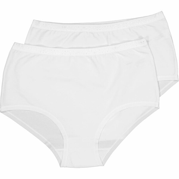 Bild 1 von Maxi Damen Taillenslip Stretch, Weiß, XL