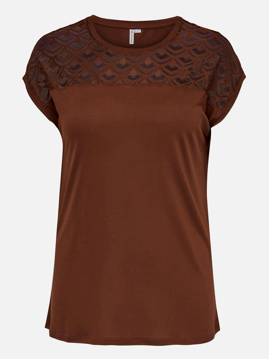 Bild 1 von Only Carmakoma CARFLAKE LIFE SS MIX Shirt
                 
                                                        Rot