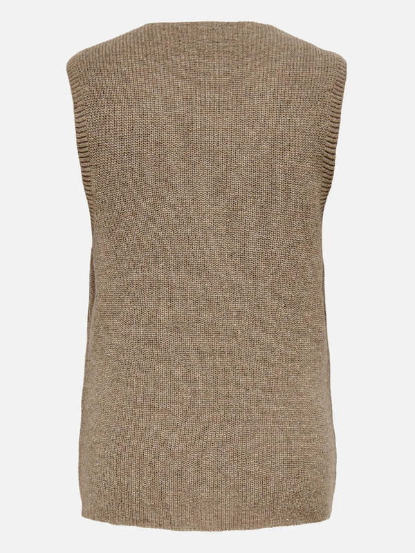 Bild 2 von Only Carmakoma  CARPARIS LIFE V-NECK Strickpullunder
                 
                                                        Braun