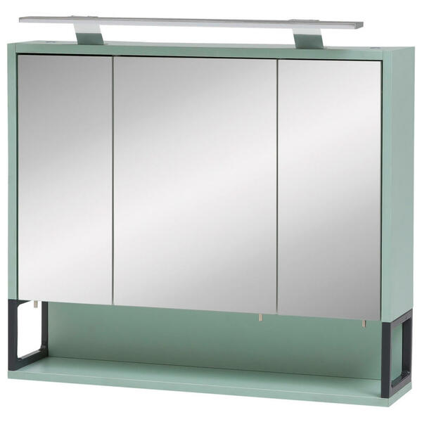 Bild 1 von Spiegelschrank Limone mint B/H/T: ca. 70x66,1x16 cm