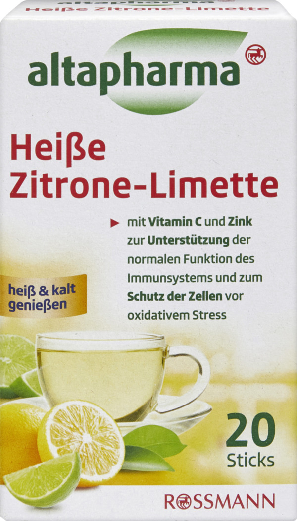 Bild 1 von altapharma Heiße Zitrone-Limette