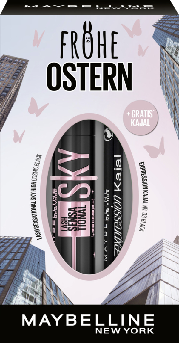 Maybelline New York Set Sky High Cosmic Mascara + Kajal Nr. 33 Black
