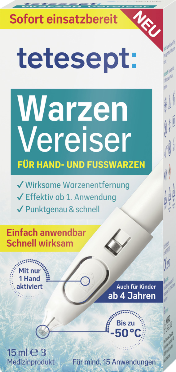 Bild 1 von tetesept Warzen Vereiser