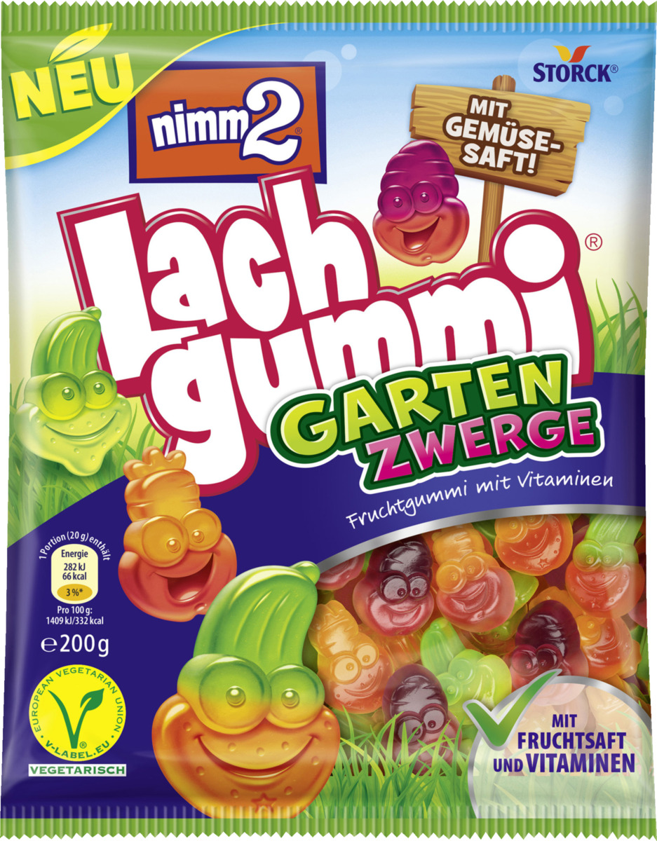 Bild 1 von nimm2 Lachgummi Gartenzwerge