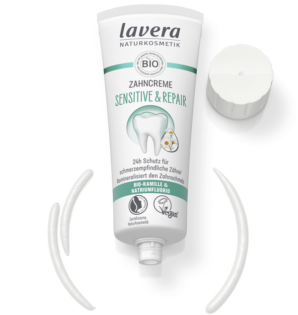 Bild 3 von lavera Zahncreme Sensitive & Repair