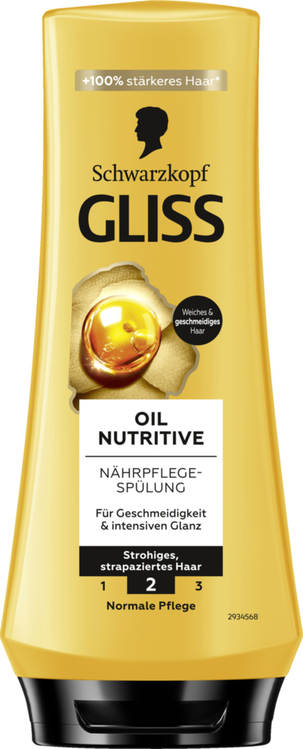 Bild 1 von Gliss Oil Nutritive Spülung
