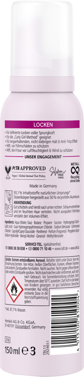 Bild 2 von Taft Schaumfestiger Locken
