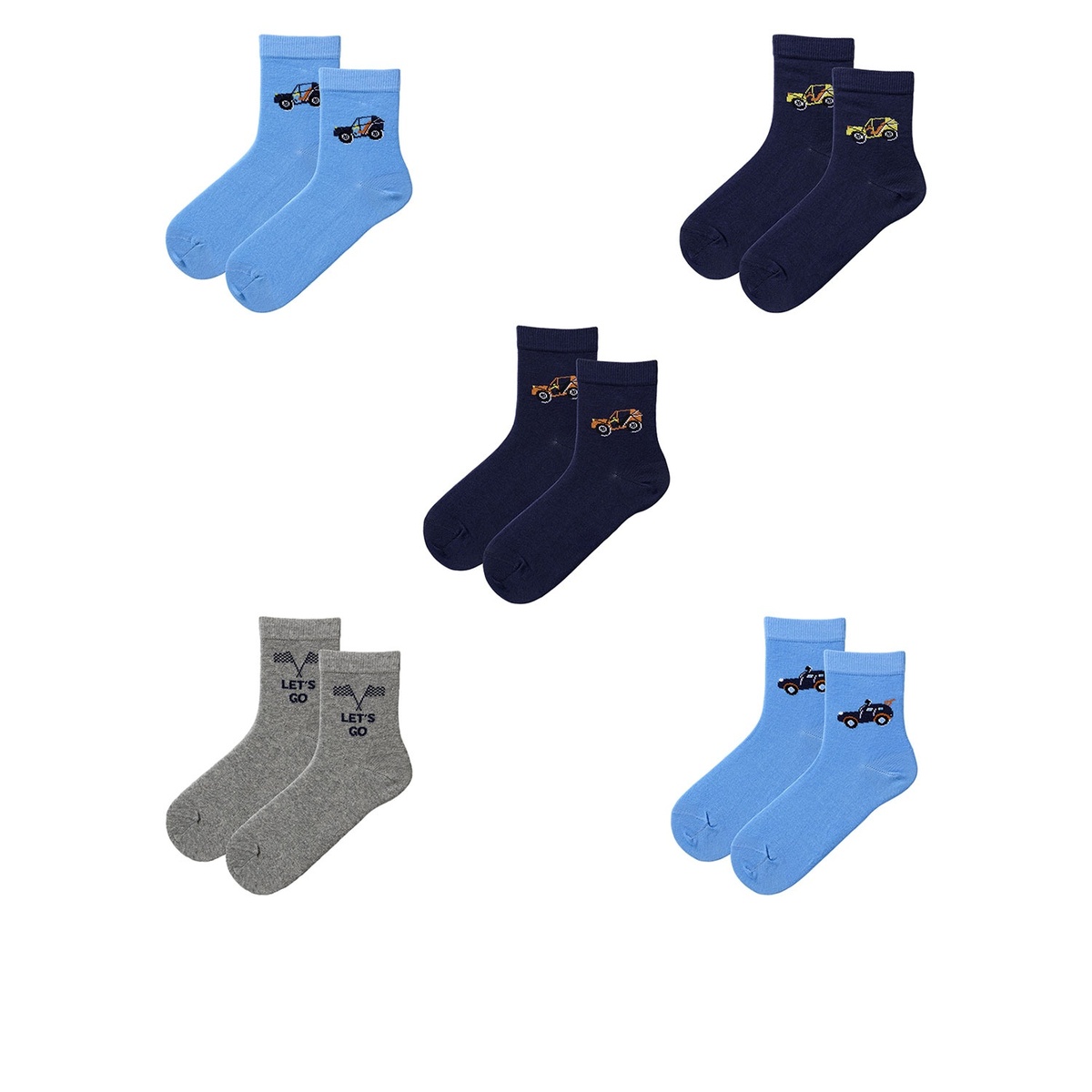 Bild 2 von LILY & DAN Kinder Socken, 5 Paar