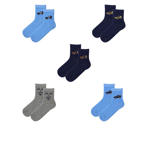 Bild 2 von LILY & DAN Kinder Socken, 5 Paar