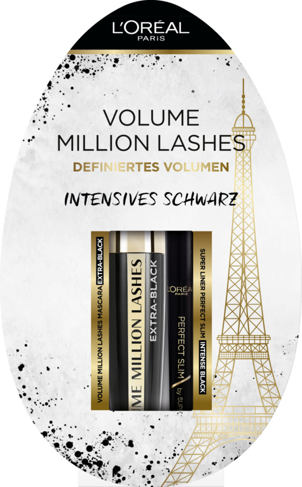 Bild 1 von L’Oréal Paris Volume Million Lashes: Definiertes Volumen intensives schwarz Set