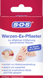 SOS Warzen-Ex-Pflaster