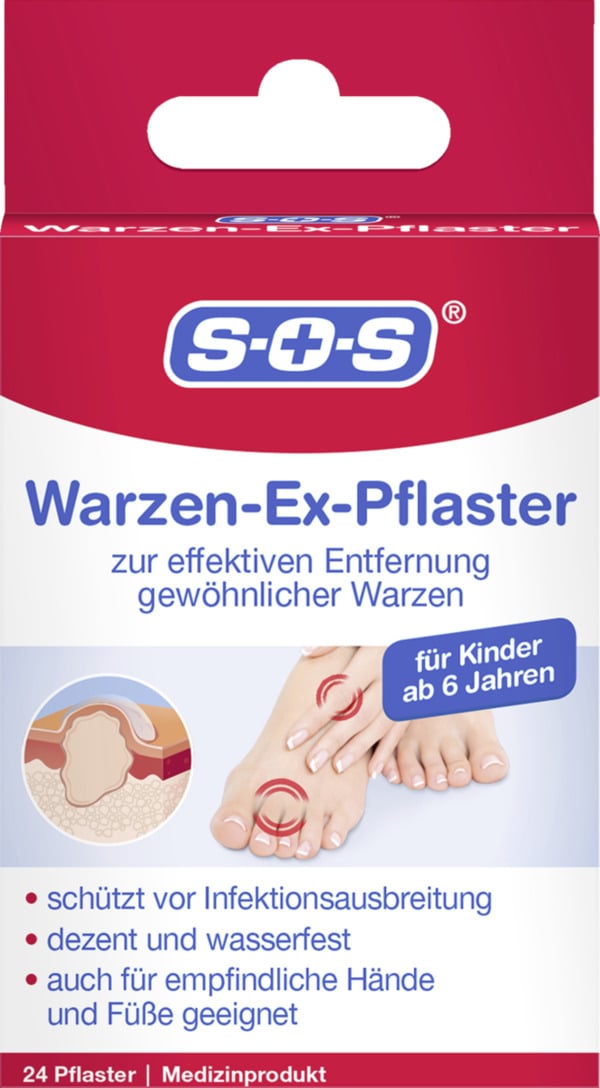 Bild 1 von SOS Warzen-Ex-Pflaster