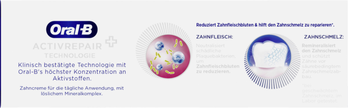 Bild 2 von Oral-B PROFESSIONAL Zahnfleisch & -Schmelz PRO-REPAIR Zahnpasta